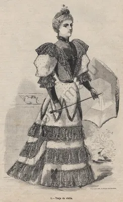 1890-1900 | История костюма