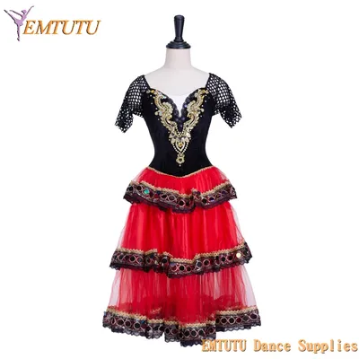 Платье-юбка для фламенко испанское платье костюм для танца живота фламенго  цыганская юбка сценическая одежда цыганский кост Größe M Farbe dress