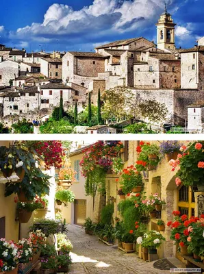 Картина по номерам \"Итальянская деревня\"