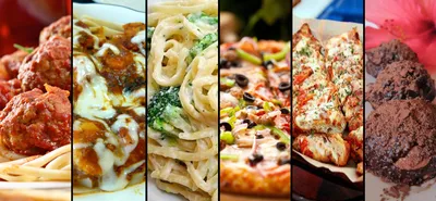 итальянская кухня: паста, пицца, сыры, закуски. Фотографии, описание