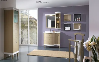 Элитная мебель для ванной комнаты купить на заказ в Москве