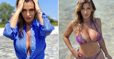 Певица Сабрина Салерно порадовала подписчиков горячими фото с бассейна - Men