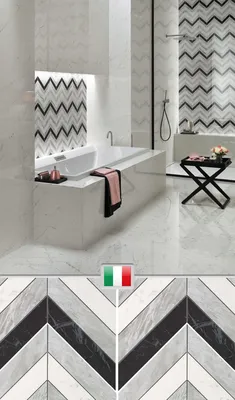 Плитка в ванной комнате: дизайн-идеи и сочетания из коллекций