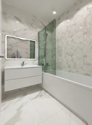 Панно из плитки — важный акцент в дизайне ванной комнаты