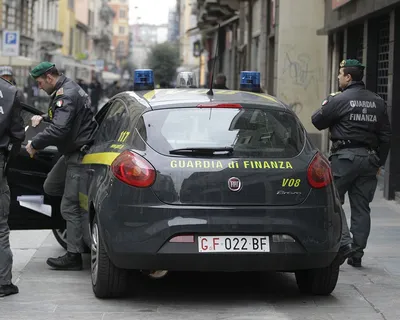 Итальянский полицейский Lamborghini замечен в кантоне Аргау