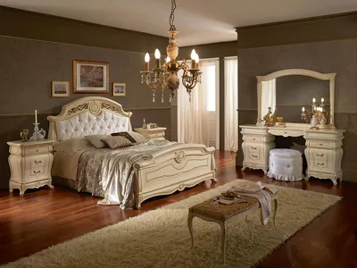 Итальянская спальная мебель фото