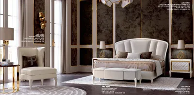 Итальянская спальня Mirage в стиле Модерн от производителя Альф.