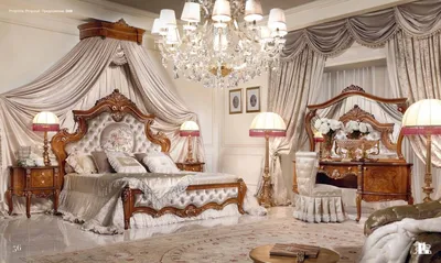 Итальянская спальня в современном стиле модели Ocean, артикул 9672 — купить  итальянскую мебель в салоне Renaissance