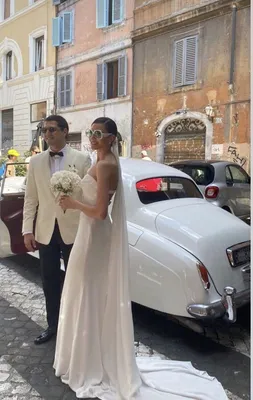 Итальянская свадьба грузинской красавицы-модели - Тако Нацвлишвили вышла  замуж: фото с церемонии | Ambebi.RU