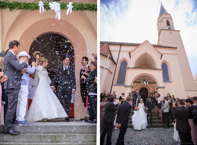 Итальянская свадьба. Итальянский стиль на Баварской земле.