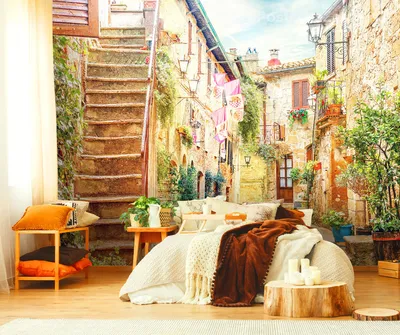Итальянская улица» картина Борисовой Ирины маслом на холсте — заказать на  ArtNow.ru