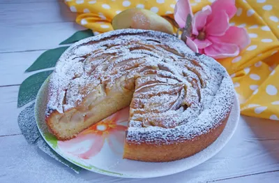 Итальянский пирог с абрикосами — быстрый пирог со сливами, персиками,  абрикосами, простой рецепт / NV