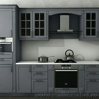 Кухонный гарнитур Итальянский пластик в 3D кромке - Кухонные гарнитуры