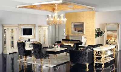 Итальянские классические гостиные, артикул 25805 — купить итальянскую  мебель в салоне Renaissance