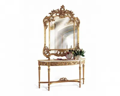 Купить итальянские консоли и зеркала Glamour - Итальянский Мебельный Центр
