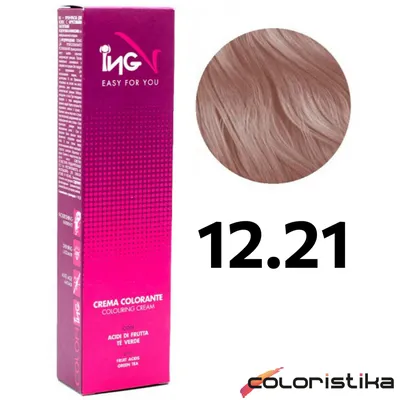 Краска для волос ING Professional 12.21 ультра блонд фиолетово-пепельный  100 мл купить в Украине | Coloristika