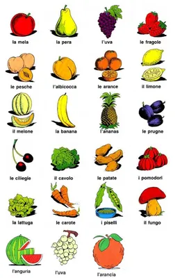 Итальянские овощи фото