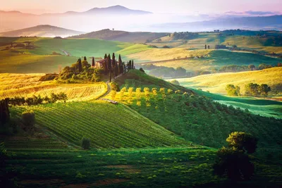 Итальянские пейзажи, архитектура и сады Стоковое Фото - изображение  насчитывающей турист, ландшафты: 161372516
