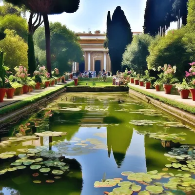 Итальянские сады на Reggia Di Colorno - Парме - Италии Стоковое Фото -  изображение насчитывающей италия, ренессанс: 112354544