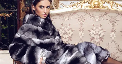 Итальянская шуба из меха шиншиллы с английским воротником купить в  интернет-магазине Pret-a-Porter Furs