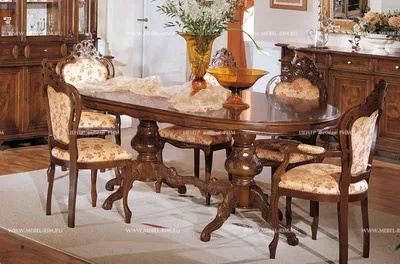 Итальянские обеденные столы коричневого цвета купить по лучшим ценам в  Москве