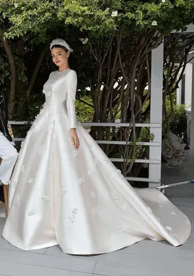 Купить свадебное платье с пышными рукавами Juliet MS-998 оптом от  производителя Долина Мод
