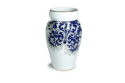 Итальянская керамическая ваза, ручная работа, майолика. • Сasa dell Arte  Италия