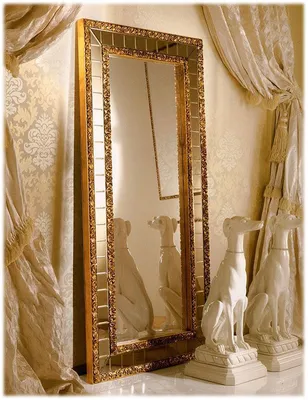 Купить Зеркало 2 \"Итальянская классика\" в цвете Орех (Россия, ALETAN) за 35  980 рублей | Roomsee