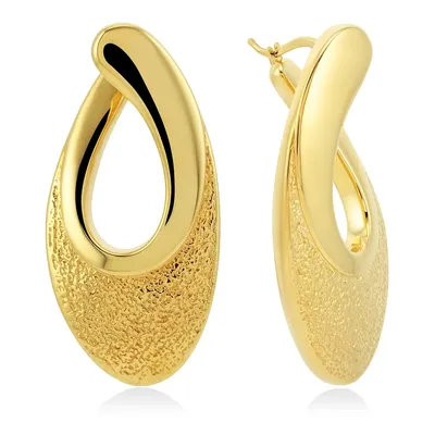 Итальянские золотые серьги – купить за 94 500 ₽ в интернет-магазине Mister  Diamond с бесплатной доставкой