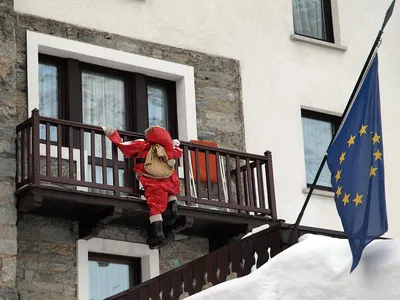 Итальянский Дед Мороз задержал пытавшегося совершить кражу молдаванина