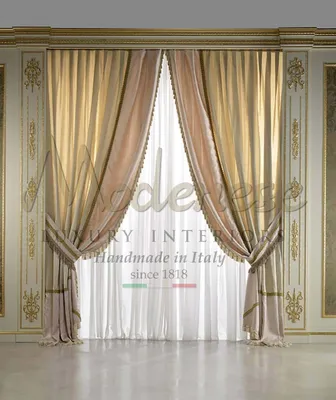 Итальянские шторы: дизайн и пошив на заказ