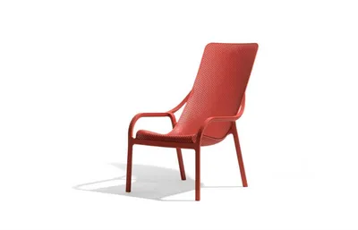 Кресло Net Lounge красное | Nardi | Италия