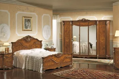 Итальянский спальный гарнитур фото