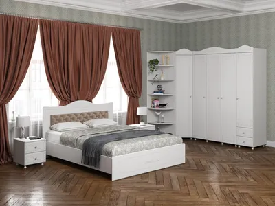 Спальный гарнитур Италия вариант 9 - купить в интернет-магазине  Mebstyling.ru