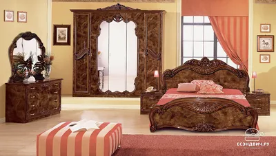 Итальянская мебель для спальни, спальный гарнитур в Алматы купить в Алматы