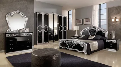Итальянский спальный гарнитур Felicity Gold - Мебельный салон «Эстет»  мебель Белгород