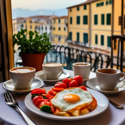 Итальянский завтрак в «Банковском Клубе»