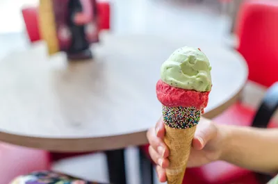 Самое вкусное мороженое с маршемолоу…» — создано в Шедевруме