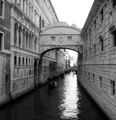 Венеция, Италия. Черно-белые. 23214. Фотография пользователя Andi B. на  3Pulse.com