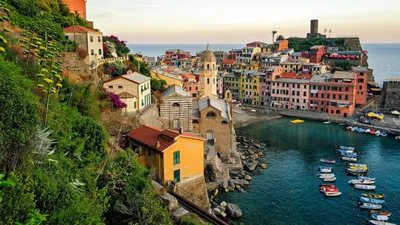 Италия, Чинкве Терре, Cinque Terre, Riomaggiore