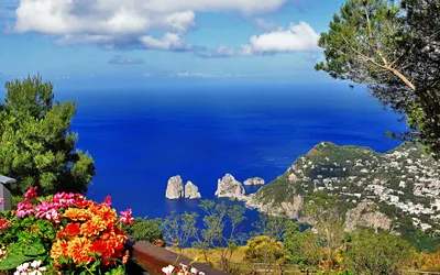 Потрясающие Острова Капри Пляж И Скалы Фаральони Италия Европа — стоковые  фотографии и другие картинки Остров Капри - iStock