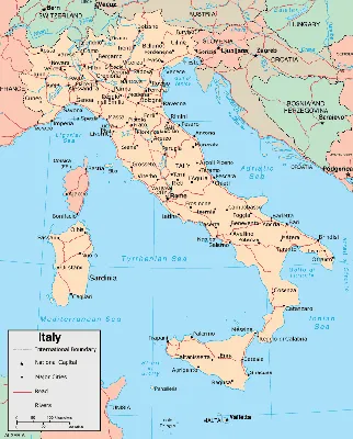 Map of Italy - Maps of Italy