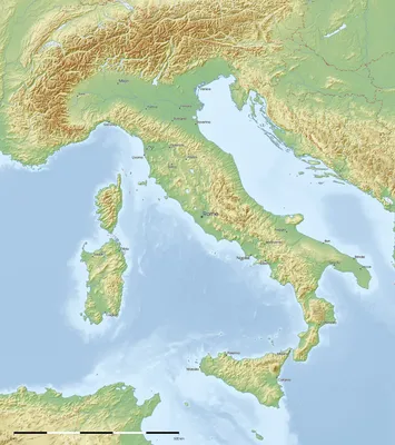 Карта достопримечательностей Италии - OrangeSmile.com