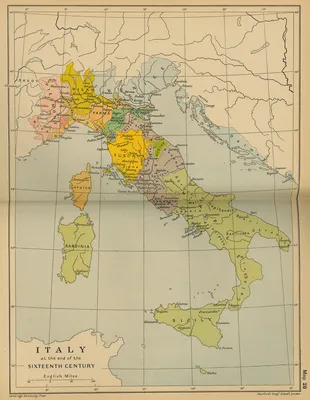 Old Italy Map by Belterz