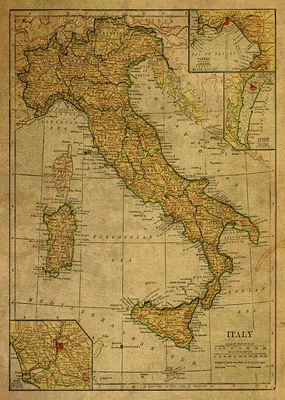 The Geography of Italy: Map and Geographical Facts