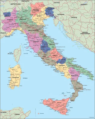 Италия на карте фото фотографии