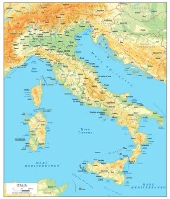 Италия карта достопримечательностей | Italy map, Illustrated map, Tourist  map