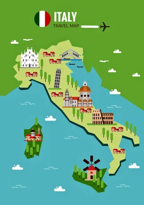 Высокая Подробная Физическая Карта Италии — стоковая векторная графика и  другие изображения на тему Италия - Италия, Карта, Адриатическое море -  iStock