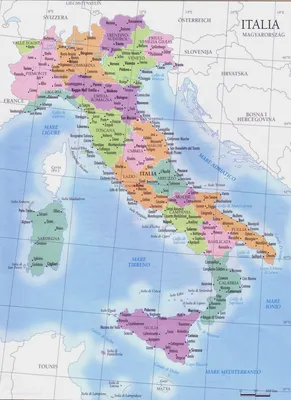 Карты Италии | Мир географических карт