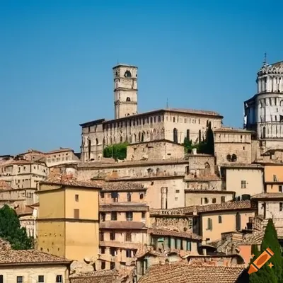 Perugia, a walk in the medieval city.